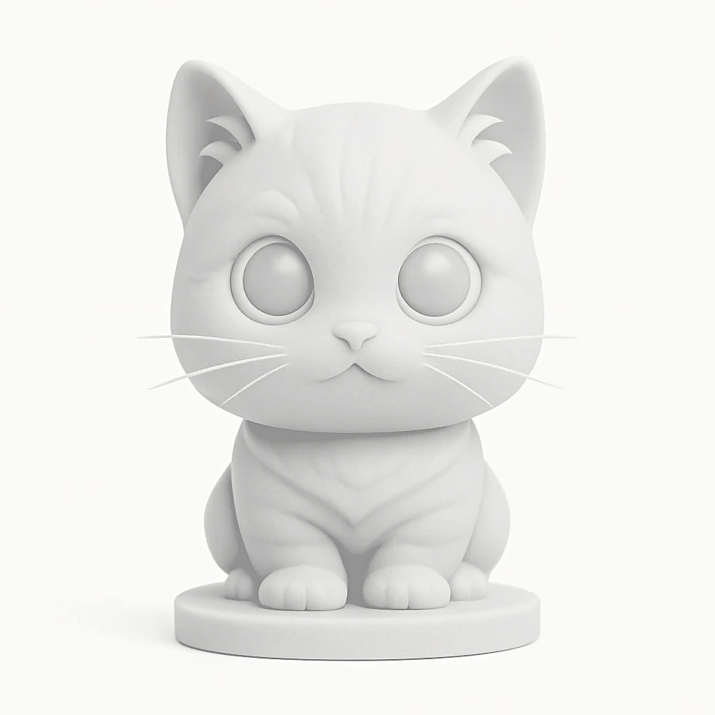 Pamuk — Chibi stili figür